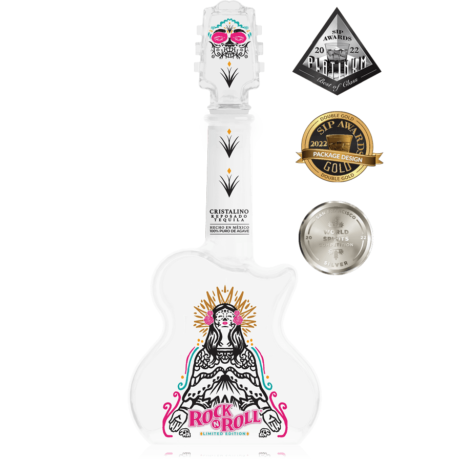 Rock N Roll Tequila - Cristalino Reposado - Limited Edition 2023 - Rock N  Roll Tequila