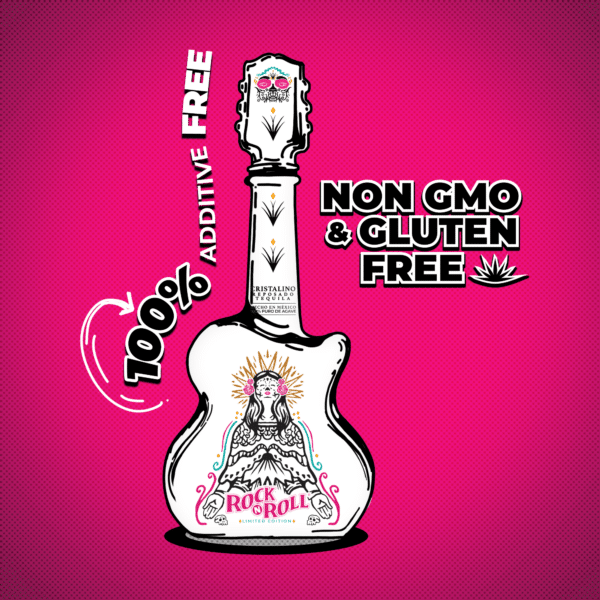 Rock N Roll Tequila - Cristalino Reposado - Limited Edition - Image 2